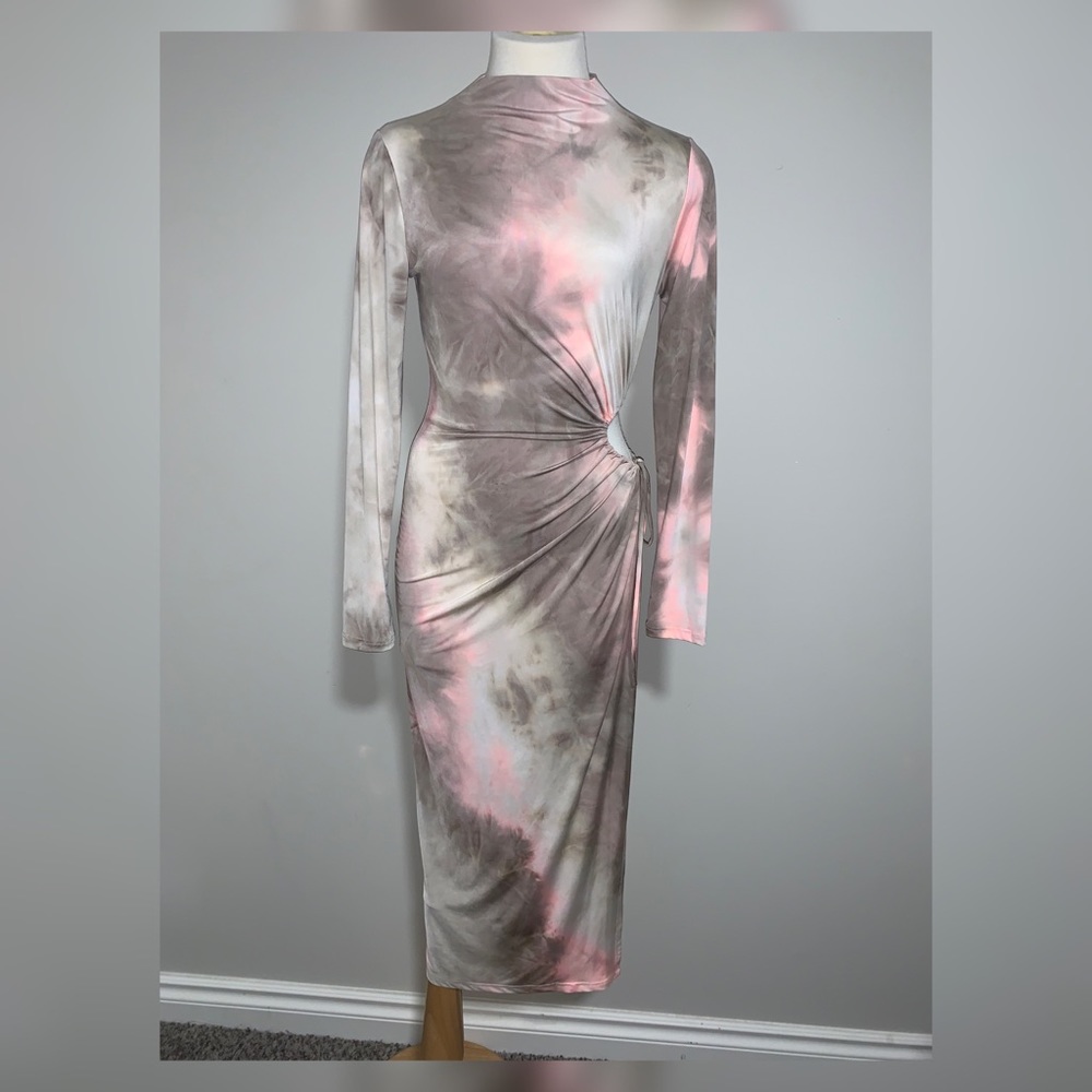Forever 21 Tie Dye Sexy Slit Dress